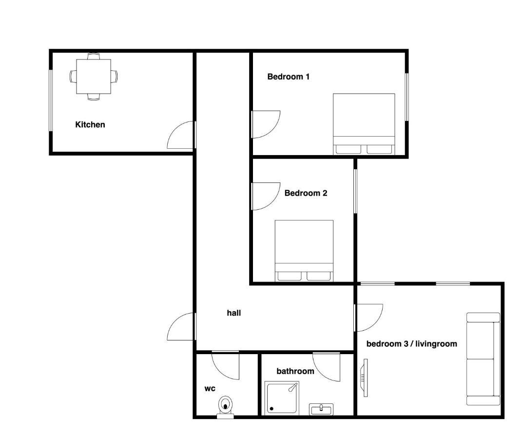 Lacplesa Downtown New 2-Bedroom Apartment Рига Экстерьер фото